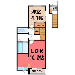 StarSweet 7thの物件間取画像